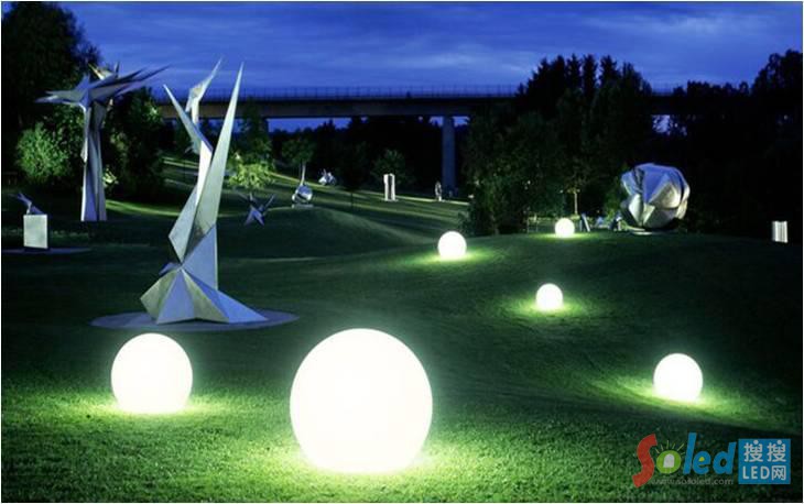 “月亮”用于中央公園照明